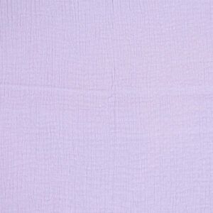 Tela de cotó Muselina Pastel Lilac Ohana Espai Creatiu