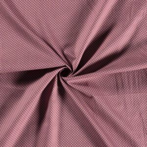 Tela de cotó topo petit amb fons rosa antic Ohana Espai Creatiu